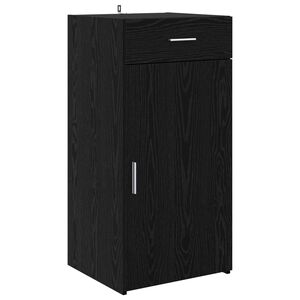 vidaXL Sideboard Black oak 45 x 42.5 x 93 cm Engineered Wood