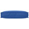 vidaXL Pallet Cushion for Backrest Royal blue 60 x 40 x 12 cm