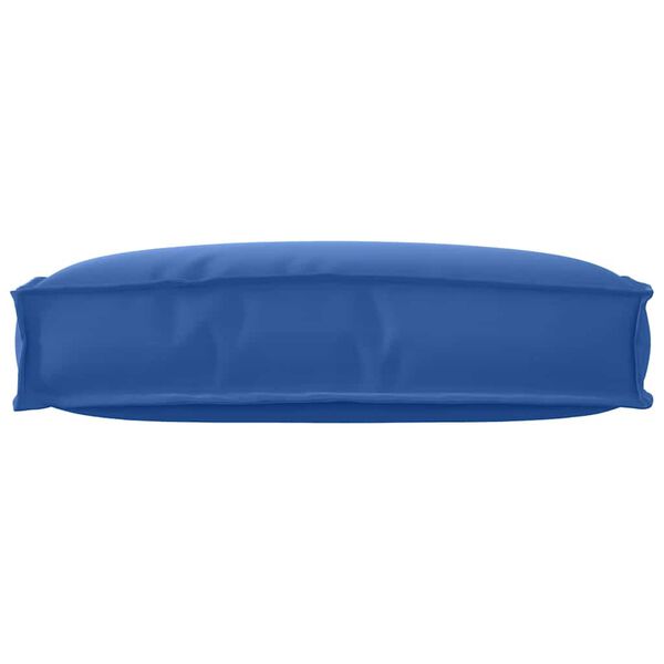 vidaXL Pallet Cushion for Backrest Royal blue 60 x 40 x 12 cm
