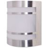vidaXL Outdoor Wall Light Stainless Steel