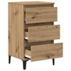 vidaXL Bedside Cabinet Artisan Oak 45 x 35 x 44 cm Engineered Wood