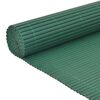 vidaXL Double-Sided Garden Fence PVC 90x300 cm Green