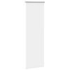 vidaXL Roller Blind Blackout White 50x130 cm Fabric Width 45.7 cm Polyester