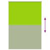 vidaXL Roller Blind Blackout Leaves Green 95x150 cm Fabric Width 90.7 cm Polyester
