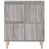 vidaXL Sideboard Grey Sonoma 60x35x70 cm Engineered Wood