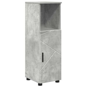vidaXL Bathroom Cabinet Concrete Grey 30 x 35 x 95 cm