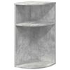 vidaXL End Table Concrete Grey 29.6 x 29.6 x 60 cm Engineered Wood