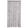vidaXL Insect Curtain Brown and Beige 100x220 cm Chenille