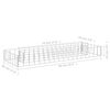 vidaXL Gabion Raised Bed Galvanised Steel 90x30x10 cm