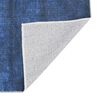 vidaXL Rug Washable Foldable Navy 160x230 cm Polyester