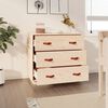 vidaXL Sideboard 80x40x75 cm Solid Wood Pine