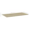 vidaXL Bookshelf Boards 8 pcs Sonoma Oak 80x40x1.5 cm Engineered Wood