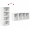 vidaXL Hanging Cabinet White 40 x 29.5 x 100 cm Engineered Wood