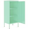 vidaXL Storage Cabinet Mint 42.5x35x101.5 cm Steel