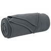 vidaXL Throw Blankets 6 pcs Dark Grey 200 x 150 cm Fleece