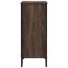vidaXL Bookcase Brown Oak 80x31x74.5 cm Engineered Wood