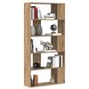 vidaXL Book Cabinet Artisan Oak 80 x 24 x 159 cm Engineered Wood