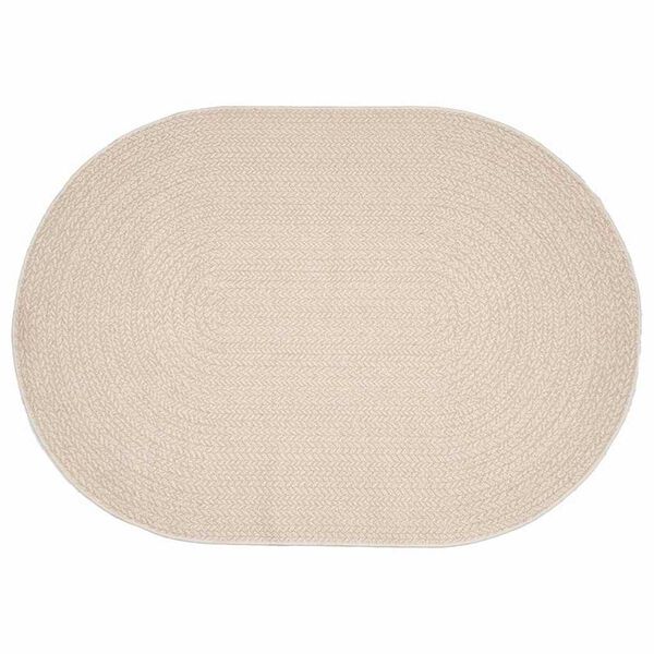 vidaXL Rug ZIZUR Cream PP