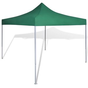 vidaXL Green Foldable Tent 3 x 3 m