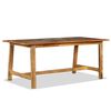 vidaXL Dining Table Solid Reclaimed Wood 180 cm