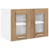 vidaXL Hanging Cabinet Riga 2 pcs Artisan Oak 60 x 31 x 40 cm