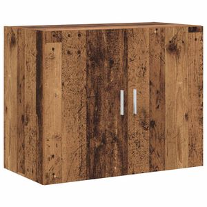 vidaXL Wall Cabinet Old Wood 80 x 42.5 x 64 cm Engineered Wood