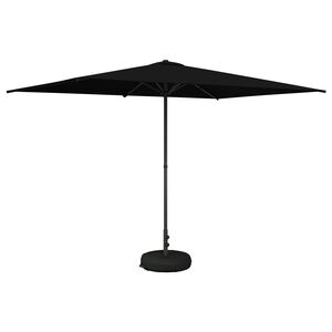 vidaXL Garden Parasol with Base 200 x 300 cm Polyester Rectangular