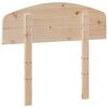 vidaXL Headboard 90 cm Solid Wood Pine