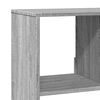 vidaXL Bookcase Grey Sonoma 100x33x125.5 cm Engineered Wood