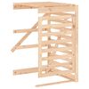 vidaXL Wheelie Bin Storage Extension Solid Wood Pine