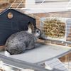 Ferplast Rabbit Cage Barn 100 Double 95x57x121 cm Grey