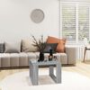 vidaXL Side Table Grey Sonoma 50x50x35 cm Engineered Wood