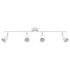 vidaXL Ceiling Spotlight White 70 x 12.5 x 10.5 cm Metal