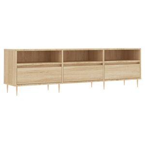 vidaXL TV Cabinet Sonoma Oak 150x30x44.5 cm Engineered Wood