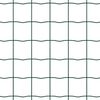 vidaXL Fence with Post Green 0.4 x 10 m Steel and PVC