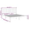 vidaXL Bed Frame without Mattress 160x200 cm Solid Wood