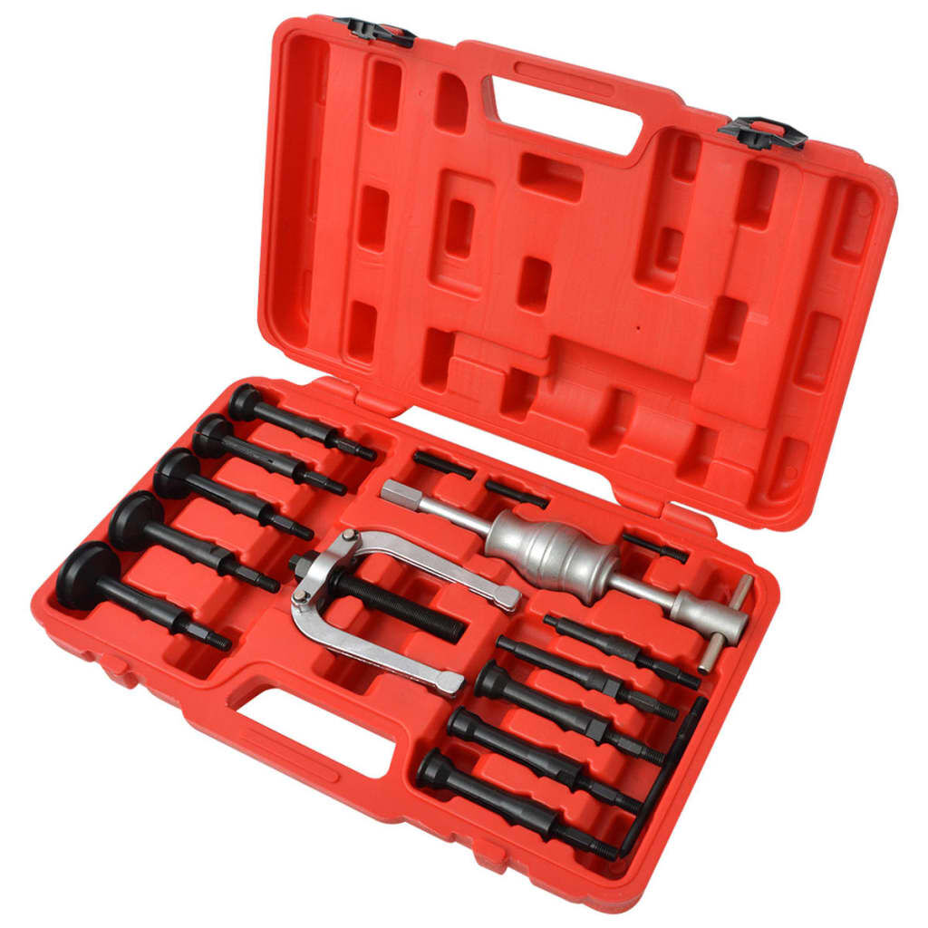 vidaXL 16 Piece Insert Bearing Puller Set vidaXL