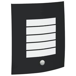 vidaXL Outdoor Wall Light Black 23.5 x 9 x 26 cm