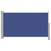 vidaXL Patio Retractable Side Awning 140 x 300 cm Blue