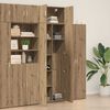 vidaXL Storage Cabinet 3 pcs Artisan Oak