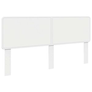 vidaXL Headboard White Engineered wood