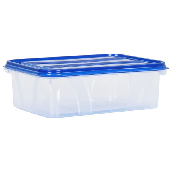 vidaXL Food Storage Containers with Lids 5 pcs PP