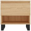 vidaXL Coffee Tables 2 pcs Sonoma Oak 50x46x50 cm Engineered Wood