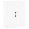 vidaXL Wall Mounted Cabinets 2 pcs White Engineered Wood