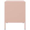 vidaXL Bedside Cabinets 2 pcs Pink 36x39x50.5 cm Steel
