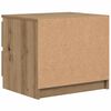 vidaXL Bedside Cabinets 2 pcs Artisan Oak 50x40x43.5 cm Engineered Wood