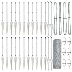 vidaXL Welded Wire Fence with Spikes 50 x 0.6 m (W x H)