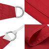 vidaXL Sun Shade Sail Red 7x5x5 m 100% Polyester Oxford