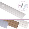 vidaXL Floor Profiles 5 pcs Aluminium 134 cm Gold