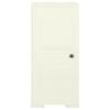 vidaXL Plastic Cabinet 40x43x85.5 cm Wood Design Vanilla Ice